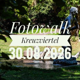<b> Fotowalk mit<br>Oberthema </b><br>Sonntag, 30.08.2026