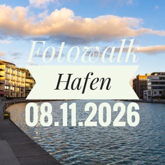 <b> Fotowalk mit<br>Oberthema </b><br>Sonntag, 08.11.2026